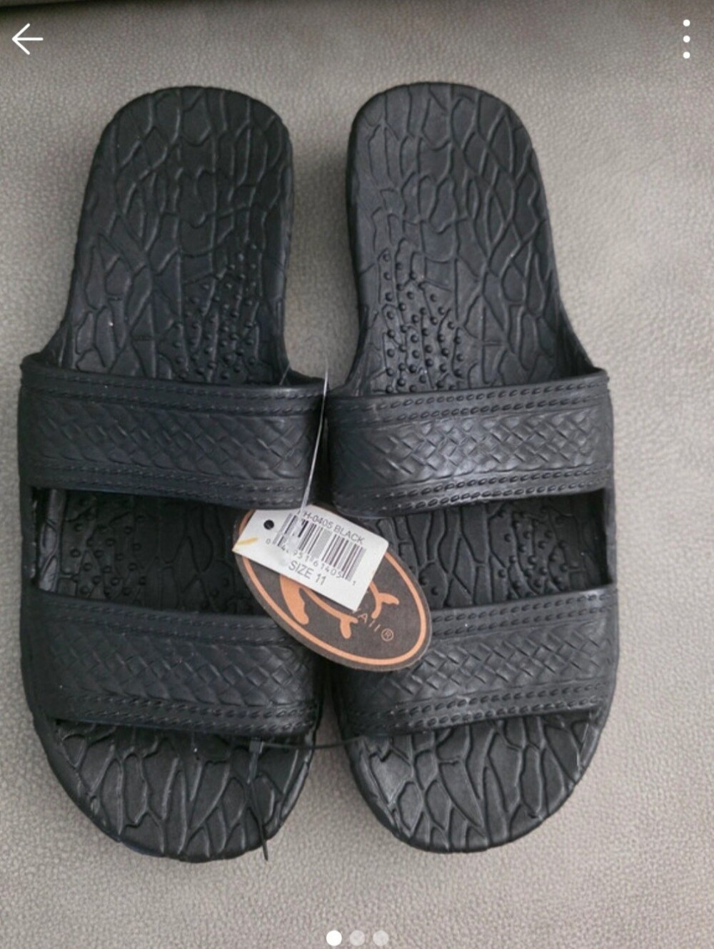 Womens Black Sandals Size 11